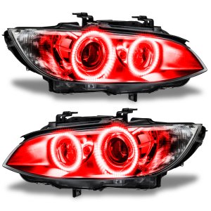 BMW M3 Fog Halo Kit - ORACLE Lighting - LED Projector - Red - `08-`13